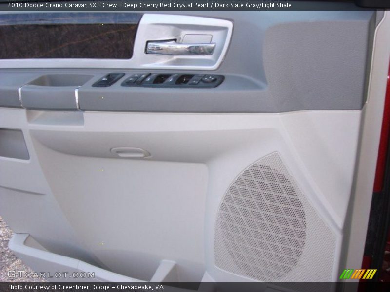 Deep Cherry Red Crystal Pearl / Dark Slate Gray/Light Shale 2010 Dodge Grand Caravan SXT Crew