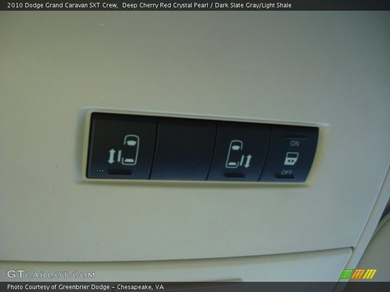 Deep Cherry Red Crystal Pearl / Dark Slate Gray/Light Shale 2010 Dodge Grand Caravan SXT Crew