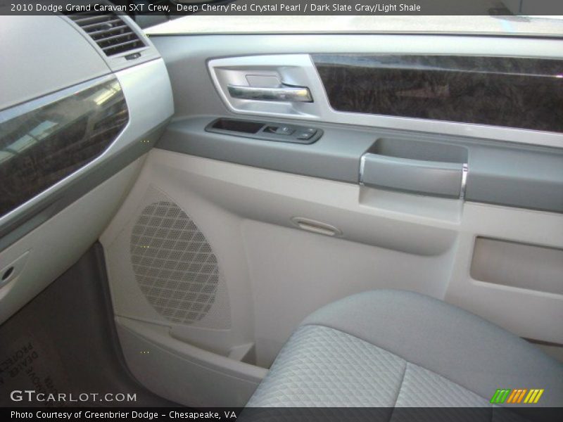 Deep Cherry Red Crystal Pearl / Dark Slate Gray/Light Shale 2010 Dodge Grand Caravan SXT Crew