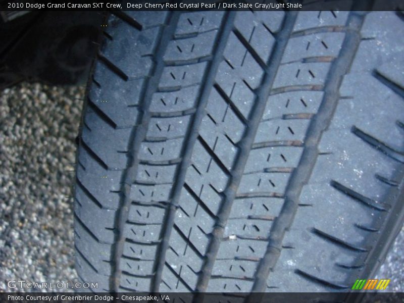 Deep Cherry Red Crystal Pearl / Dark Slate Gray/Light Shale 2010 Dodge Grand Caravan SXT Crew