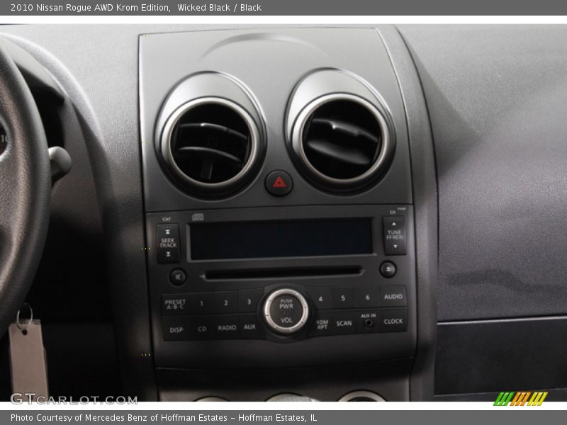Wicked Black / Black 2010 Nissan Rogue AWD Krom Edition