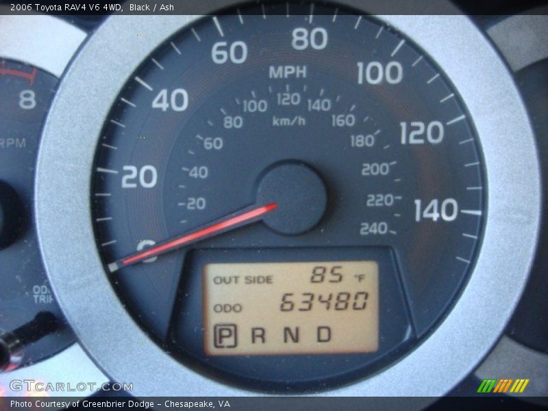 Black / Ash 2006 Toyota RAV4 V6 4WD