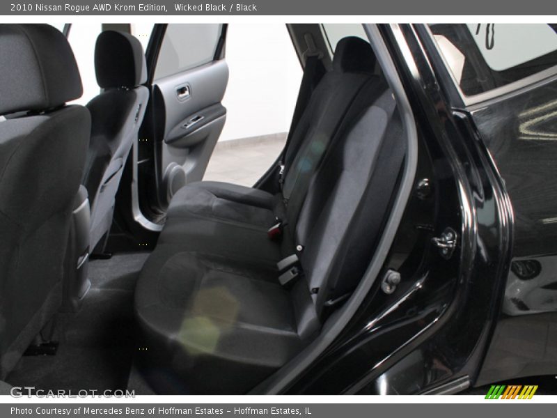 Wicked Black / Black 2010 Nissan Rogue AWD Krom Edition