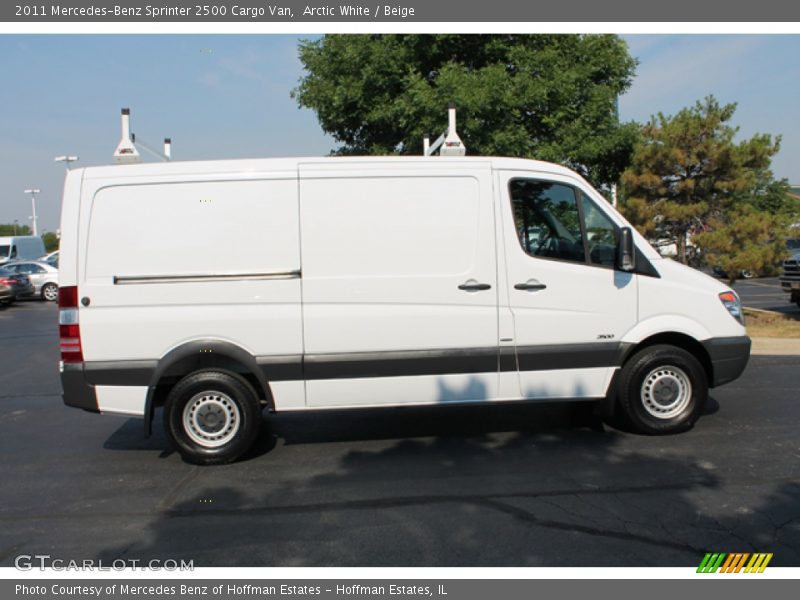 Arctic White / Beige 2011 Mercedes-Benz Sprinter 2500 Cargo Van