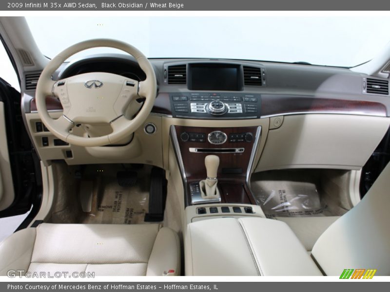 Black Obsidian / Wheat Beige 2009 Infiniti M 35x AWD Sedan