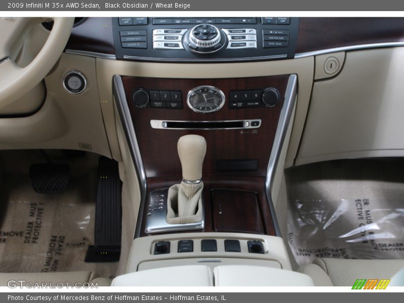 Black Obsidian / Wheat Beige 2009 Infiniti M 35x AWD Sedan