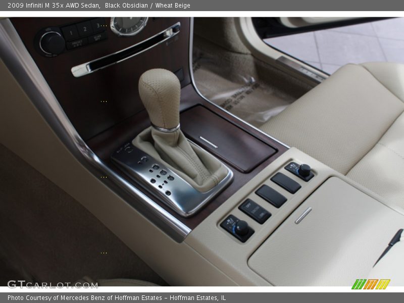 Black Obsidian / Wheat Beige 2009 Infiniti M 35x AWD Sedan