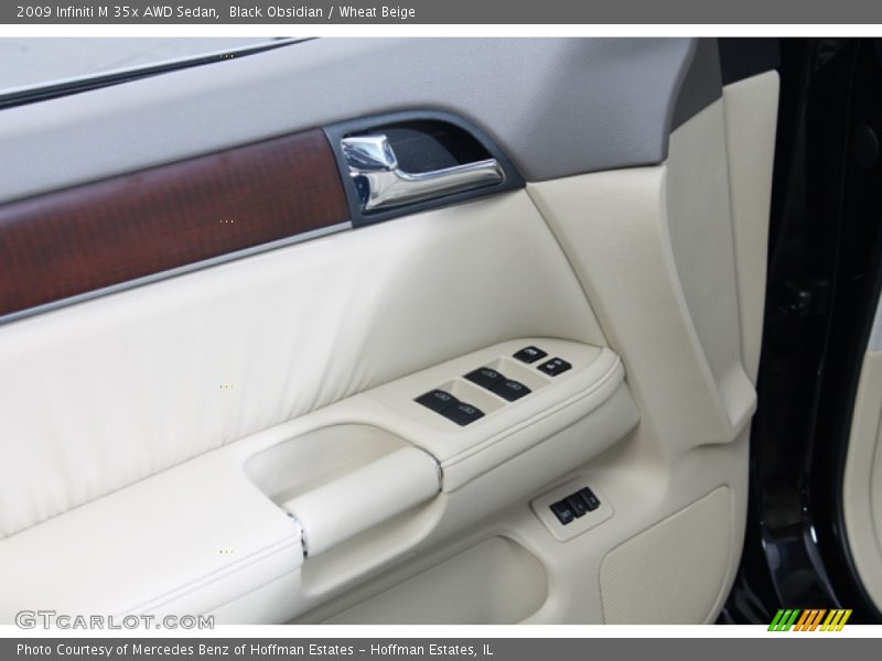 Black Obsidian / Wheat Beige 2009 Infiniti M 35x AWD Sedan