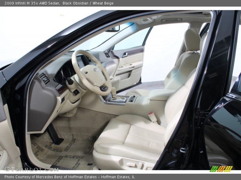 Black Obsidian / Wheat Beige 2009 Infiniti M 35x AWD Sedan