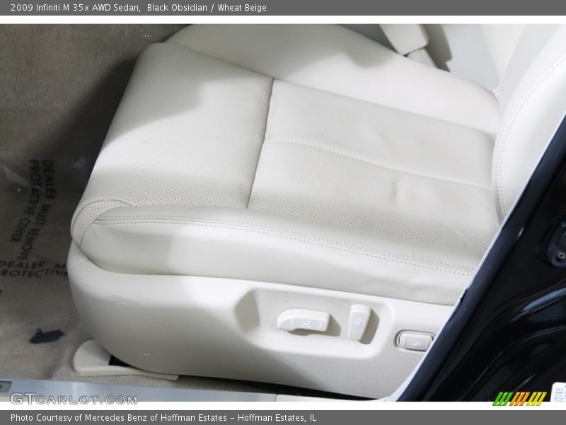 Black Obsidian / Wheat Beige 2009 Infiniti M 35x AWD Sedan
