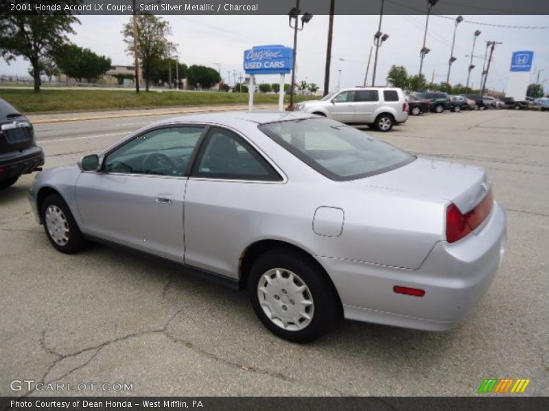 Satin Silver Metallic / Charcoal 2001 Honda Accord LX Coupe