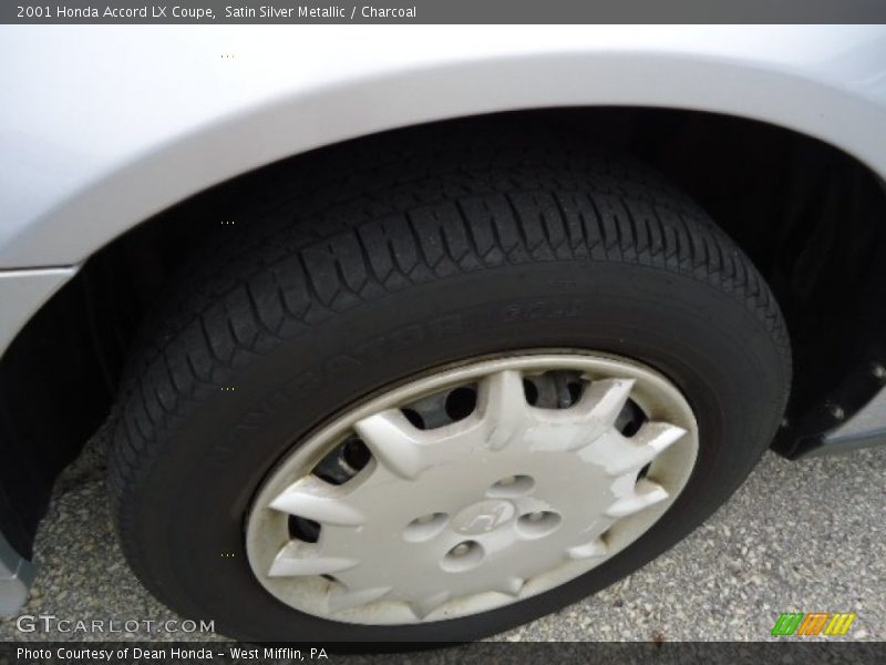 Satin Silver Metallic / Charcoal 2001 Honda Accord LX Coupe
