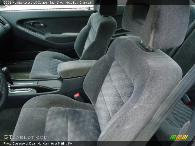 Satin Silver Metallic / Charcoal 2001 Honda Accord LX Coupe