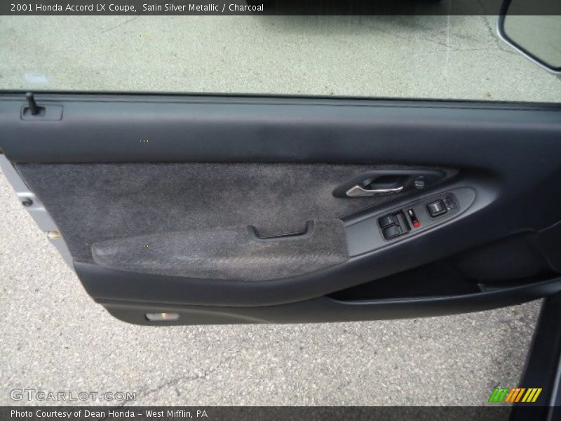 Satin Silver Metallic / Charcoal 2001 Honda Accord LX Coupe