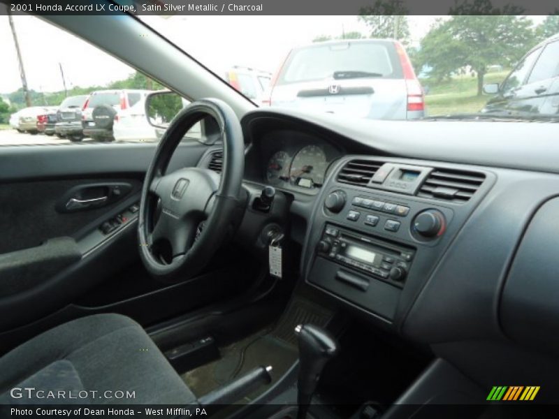 Satin Silver Metallic / Charcoal 2001 Honda Accord LX Coupe