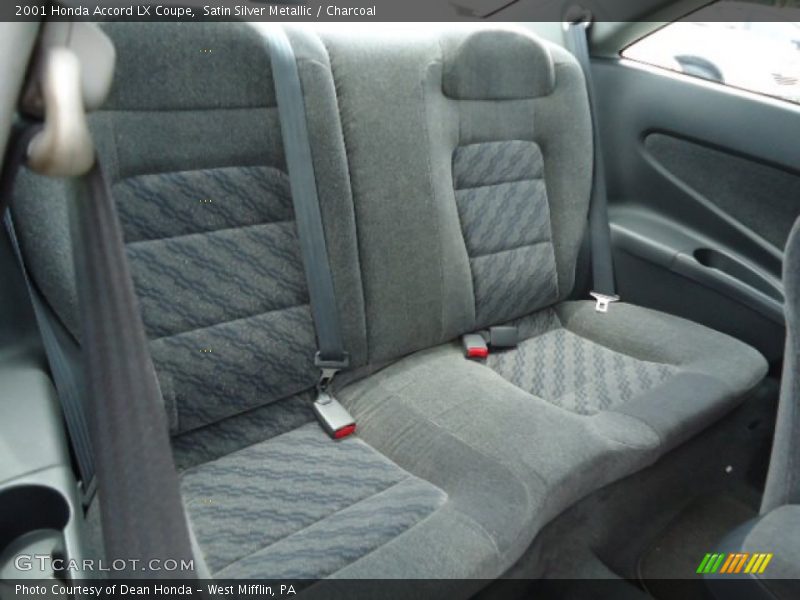 Satin Silver Metallic / Charcoal 2001 Honda Accord LX Coupe