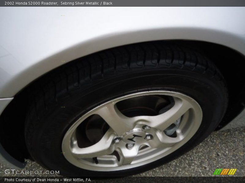 Sebring Silver Metallic / Black 2002 Honda S2000 Roadster