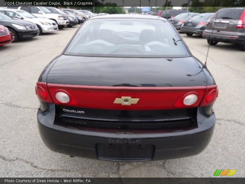 Black / Graphite 2004 Chevrolet Cavalier Coupe