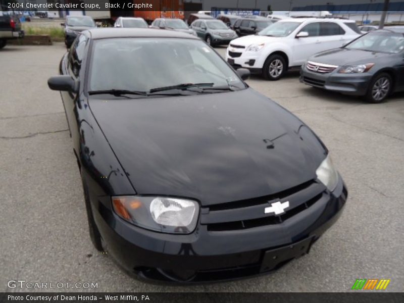 Black / Graphite 2004 Chevrolet Cavalier Coupe