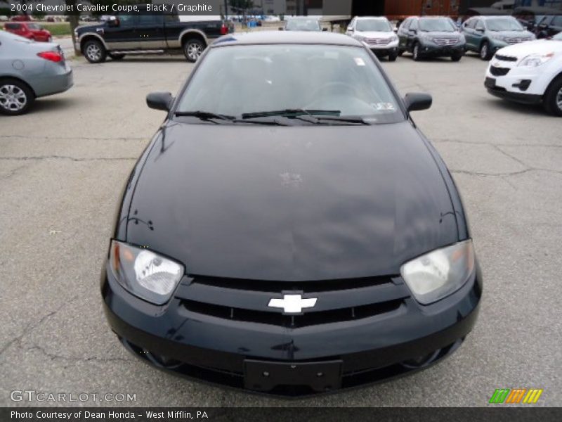 Black / Graphite 2004 Chevrolet Cavalier Coupe