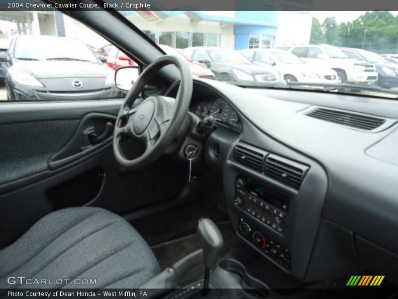 Black / Graphite 2004 Chevrolet Cavalier Coupe