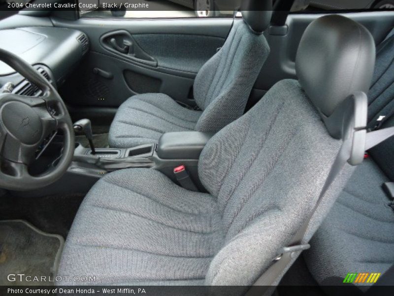 Black / Graphite 2004 Chevrolet Cavalier Coupe