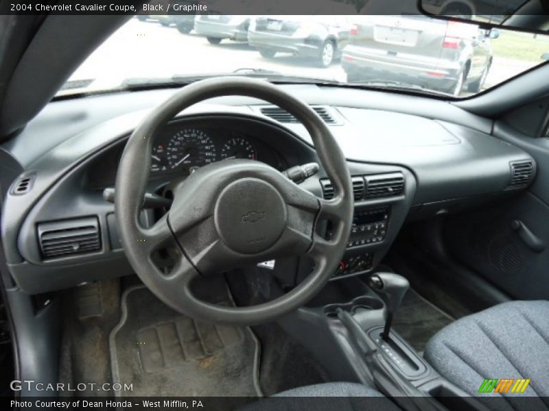 Black / Graphite 2004 Chevrolet Cavalier Coupe