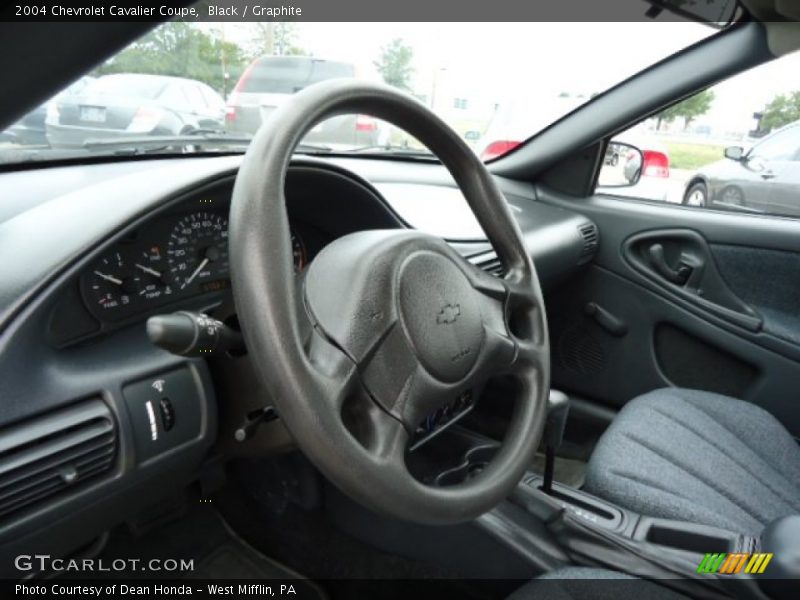 Black / Graphite 2004 Chevrolet Cavalier Coupe