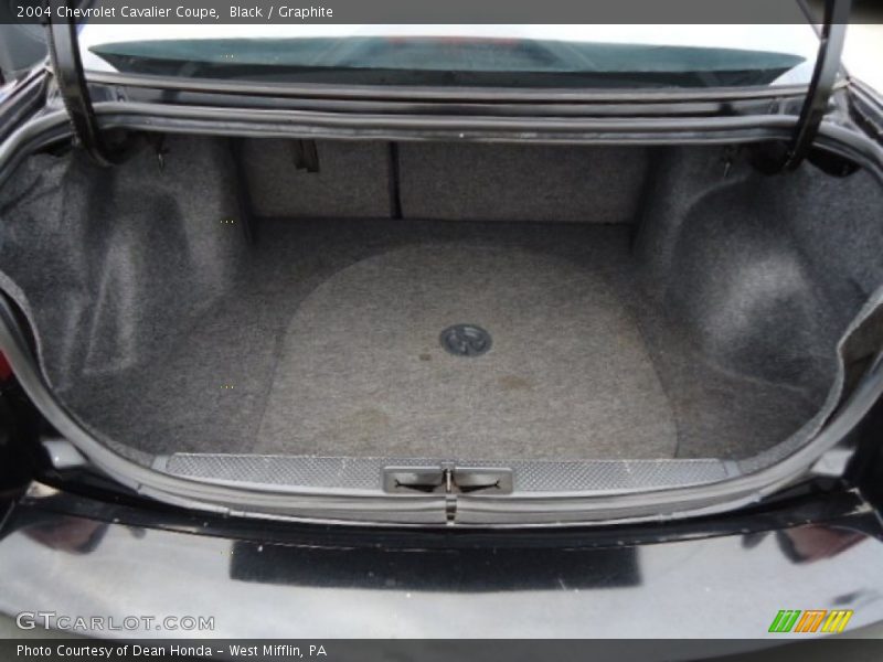 Black / Graphite 2004 Chevrolet Cavalier Coupe
