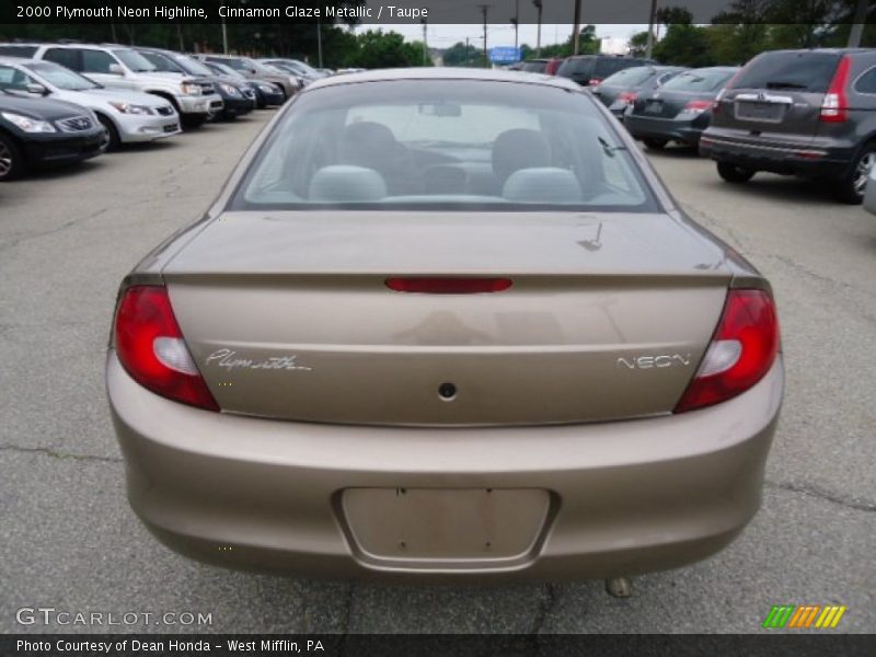 Cinnamon Glaze Metallic / Taupe 2000 Plymouth Neon Highline