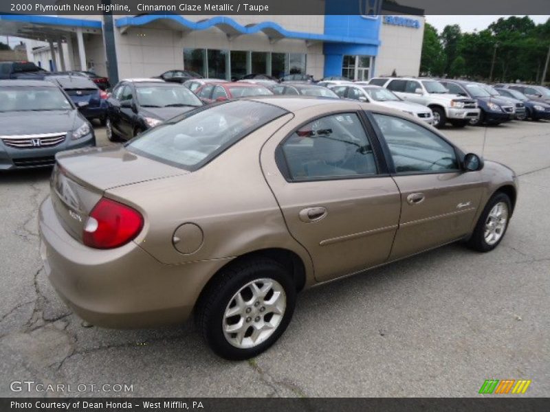 Cinnamon Glaze Metallic / Taupe 2000 Plymouth Neon Highline