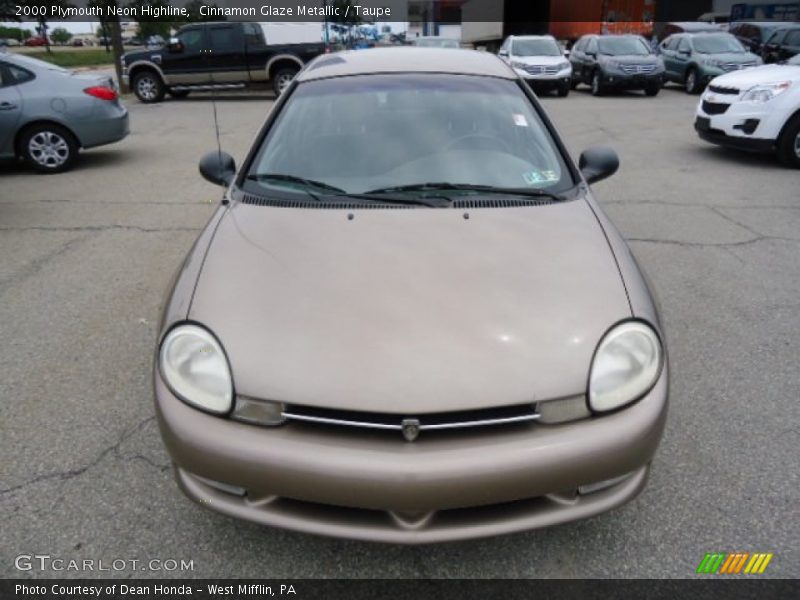 Cinnamon Glaze Metallic / Taupe 2000 Plymouth Neon Highline