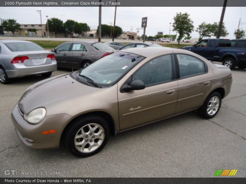 Cinnamon Glaze Metallic / Taupe 2000 Plymouth Neon Highline