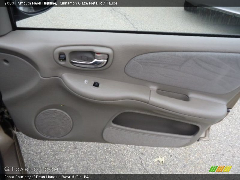 Cinnamon Glaze Metallic / Taupe 2000 Plymouth Neon Highline