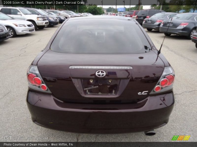 Black Cherry Pearl / Dark Charcoal Gray 2008 Scion tC