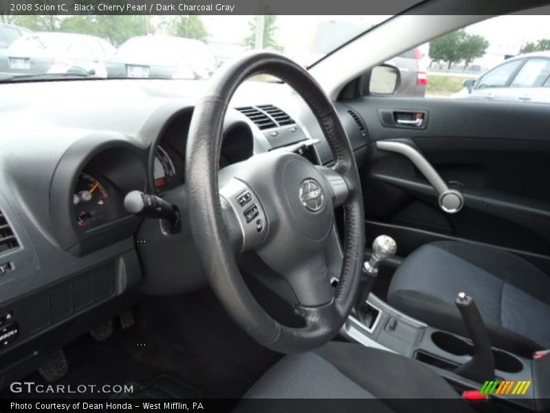 Black Cherry Pearl / Dark Charcoal Gray 2008 Scion tC