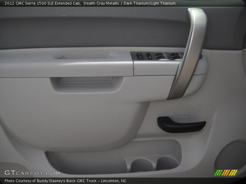 Stealth Gray Metallic / Dark Titanium/Light Titanium 2012 GMC Sierra 1500 SLE Extended Cab