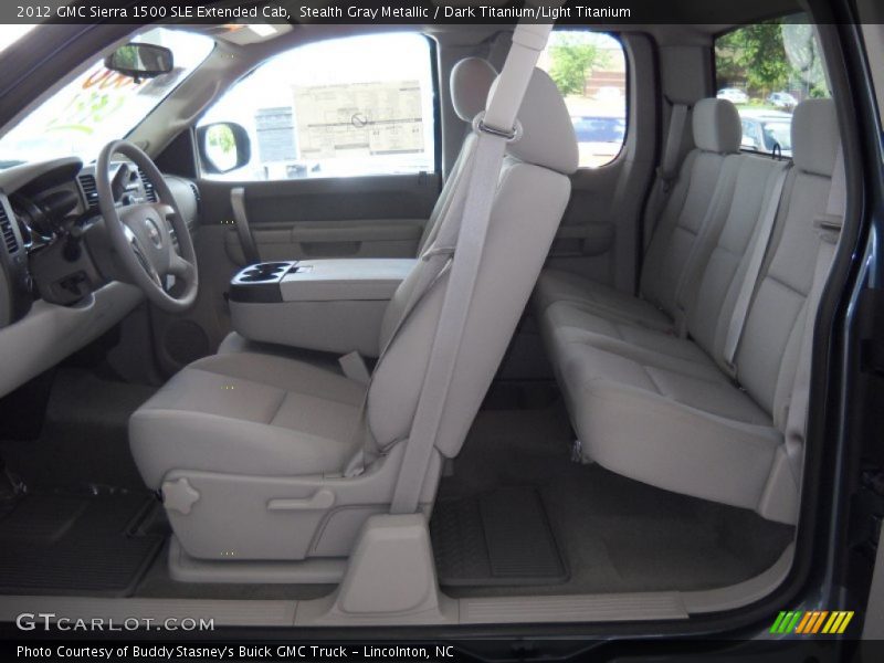 Stealth Gray Metallic / Dark Titanium/Light Titanium 2012 GMC Sierra 1500 SLE Extended Cab