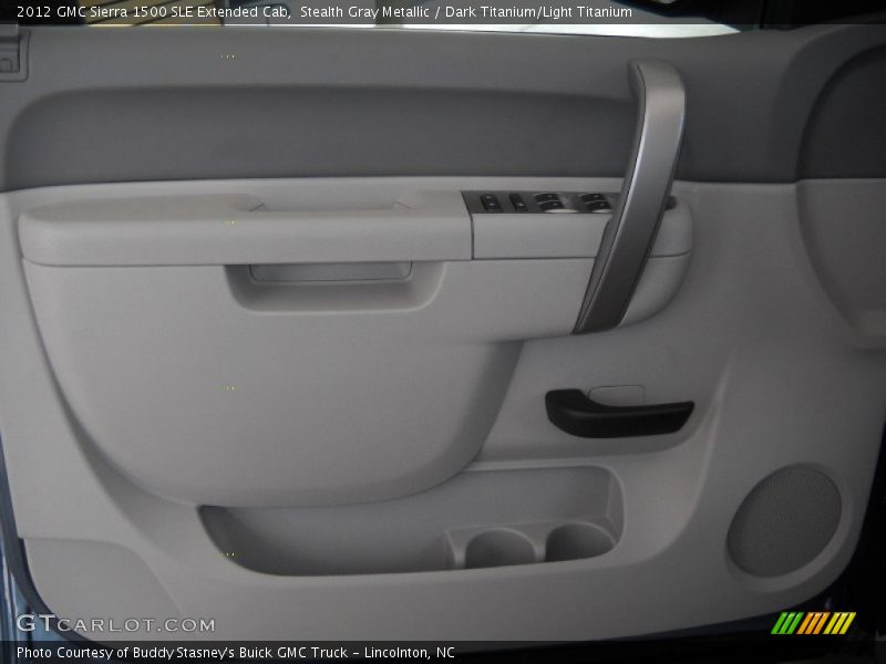 Stealth Gray Metallic / Dark Titanium/Light Titanium 2012 GMC Sierra 1500 SLE Extended Cab