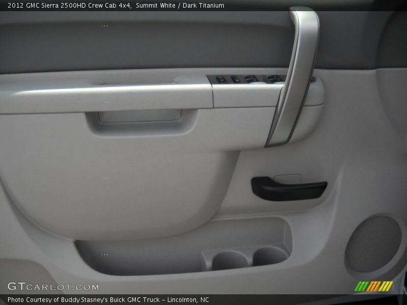 Summit White / Dark Titanium 2012 GMC Sierra 2500HD Crew Cab 4x4