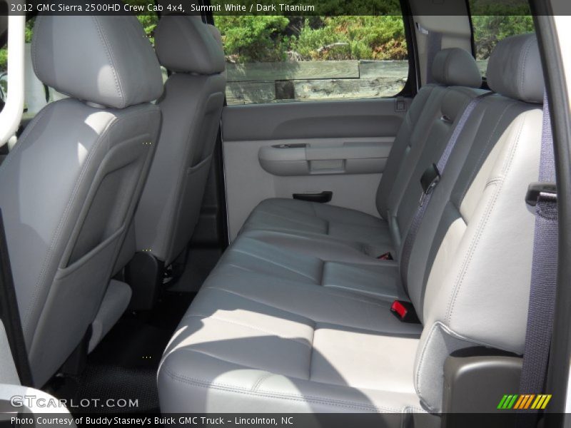Summit White / Dark Titanium 2012 GMC Sierra 2500HD Crew Cab 4x4