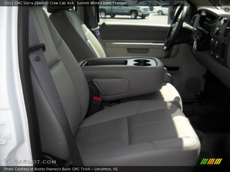Summit White / Dark Titanium 2012 GMC Sierra 2500HD Crew Cab 4x4