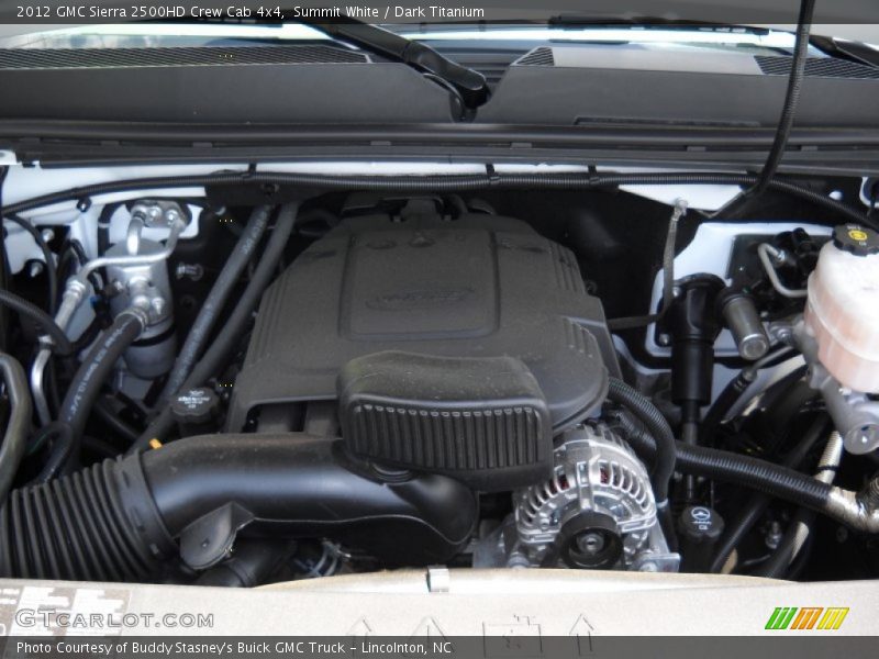 Summit White / Dark Titanium 2012 GMC Sierra 2500HD Crew Cab 4x4