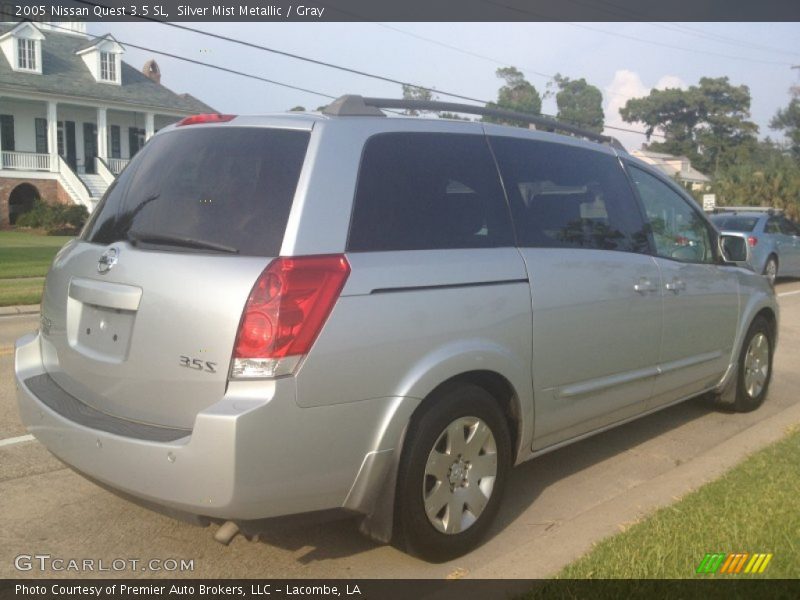 Silver Mist Metallic / Gray 2005 Nissan Quest 3.5 SL