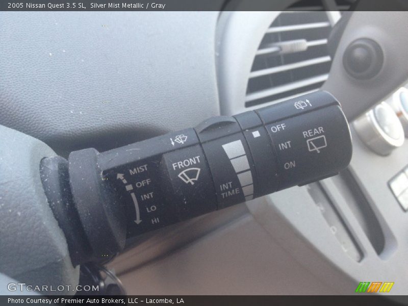 Silver Mist Metallic / Gray 2005 Nissan Quest 3.5 SL