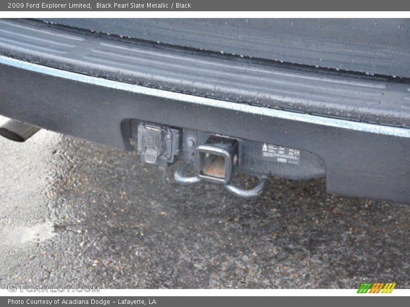 Black Pearl Slate Metallic / Black 2009 Ford Explorer Limited