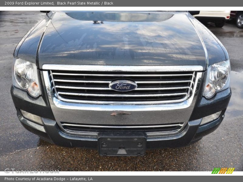 Black Pearl Slate Metallic / Black 2009 Ford Explorer Limited