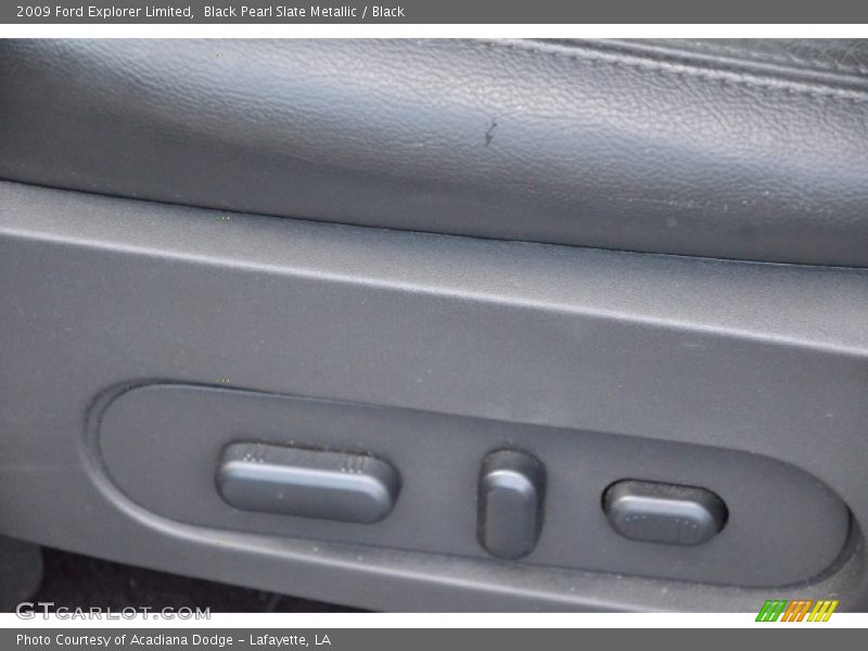 Black Pearl Slate Metallic / Black 2009 Ford Explorer Limited
