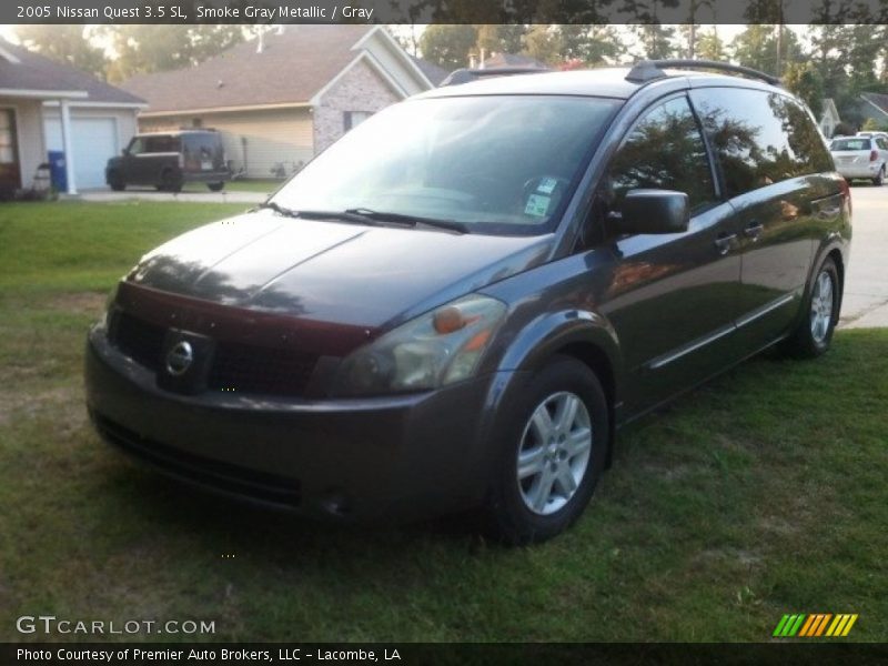 Smoke Gray Metallic / Gray 2005 Nissan Quest 3.5 SL