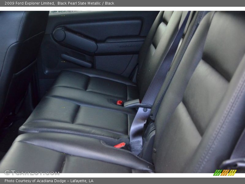 Black Pearl Slate Metallic / Black 2009 Ford Explorer Limited